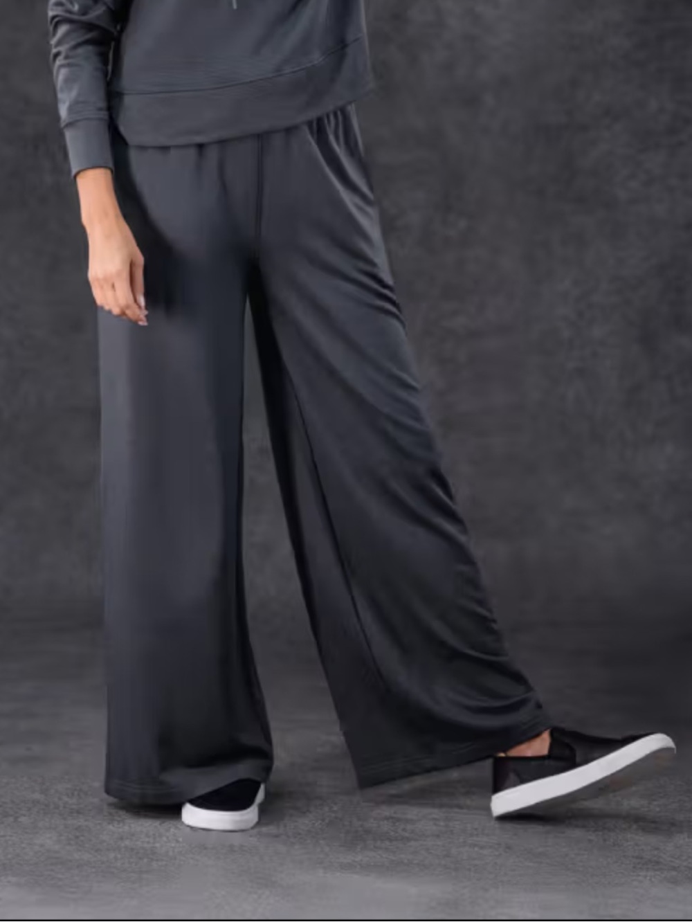 Luxome Women's Essential Wide-Leg Pant